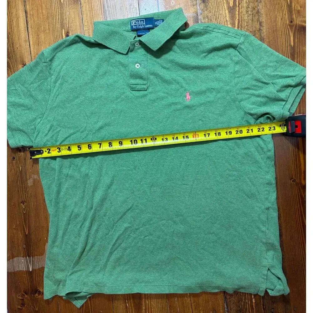 Polo Ralph Lauren Men’s XL Green Polo‎ Shirt Short Sleeve Pony Logo
